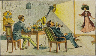 Illustration for article titled These Videophone Concepts Are Cooler Than Your iPhone's FaceTime